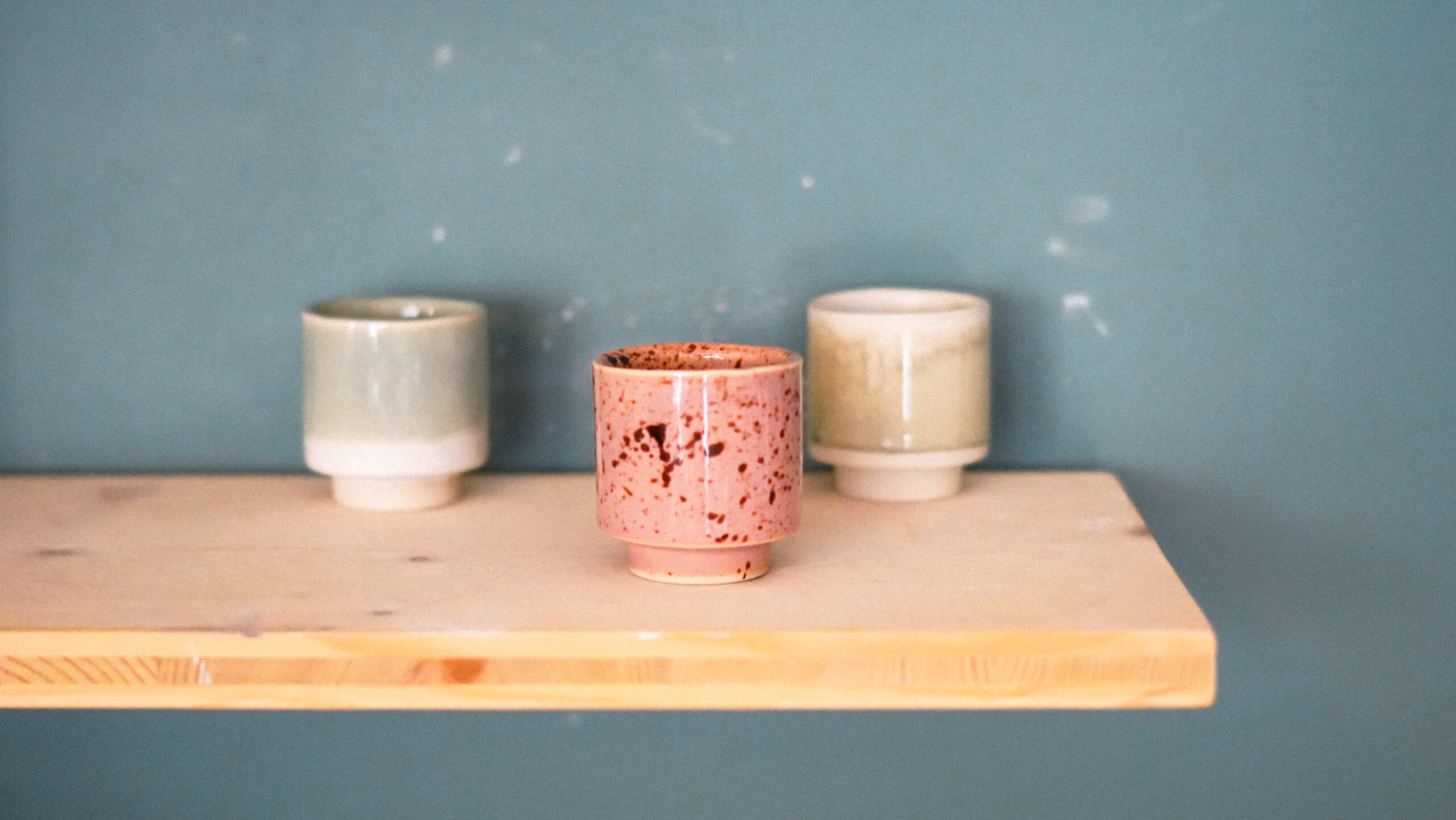 Tasse KAMO PM - rose Coline mouchetté marron – Image 2