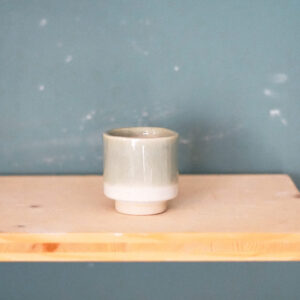 Tasse KAMO PM - blanc, vert